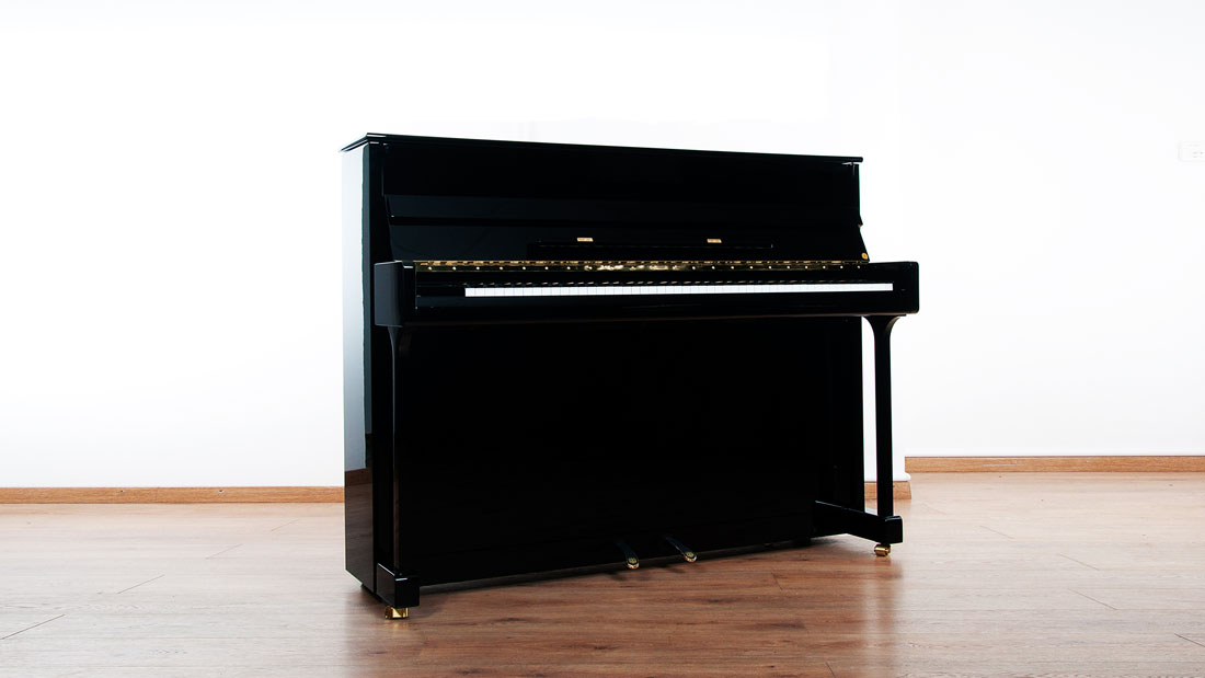 Produktbild Grotrian-Steinweg - Concert G-113 schwarz poliert - Nr.0